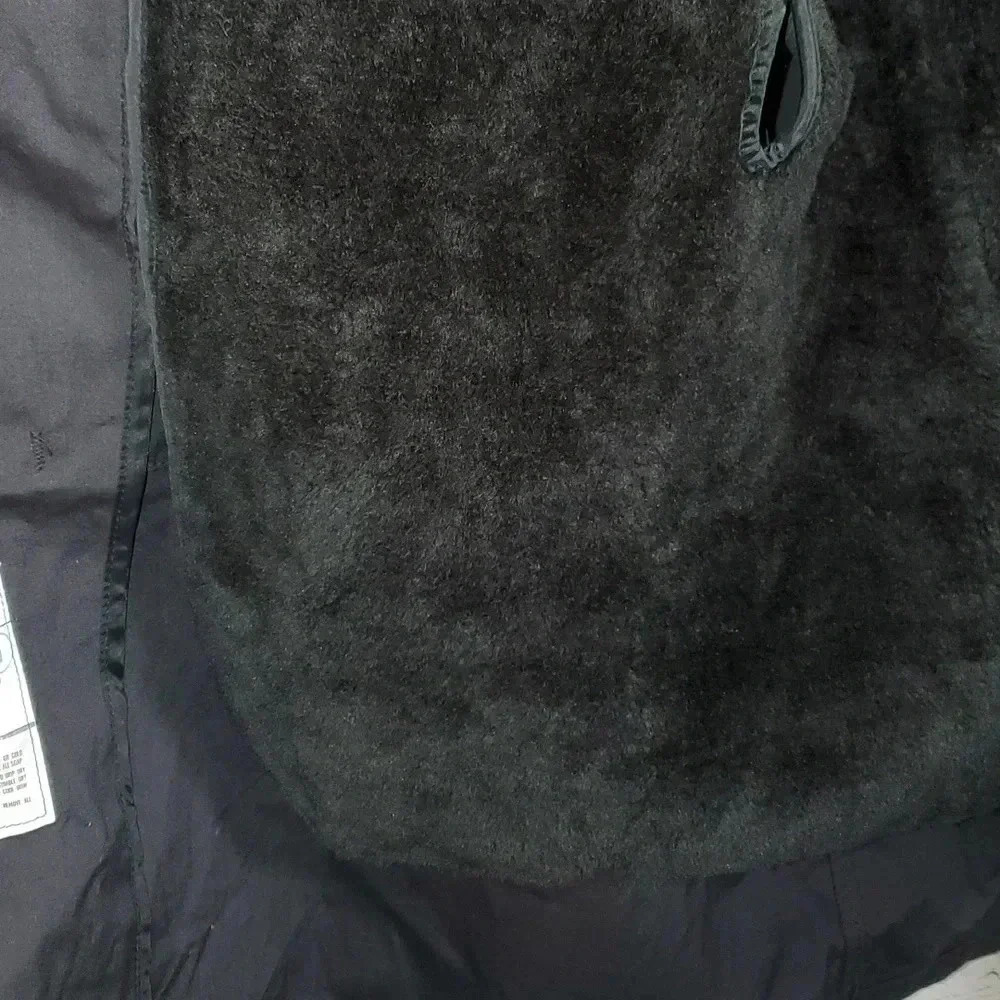 Military All Weather Trench Coat Removable Sherpa Liner Blue 3346 - Picture 6 of 12
